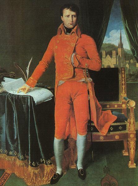 Jean-Auguste Dominique Ingres Bonaparte as First Consul France oil painting art